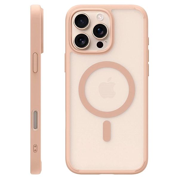 Spigen Ultra Hybrid ”T” Mag Magsafe Iphone 16 Pro Max Frost Rose Titan