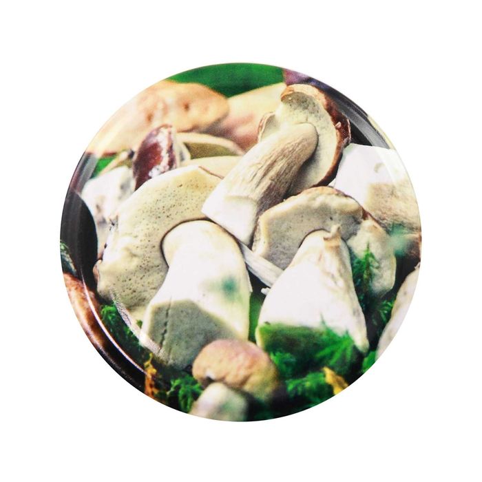 100 szt.  Zakrętka 82/6 GRZYBY MIX