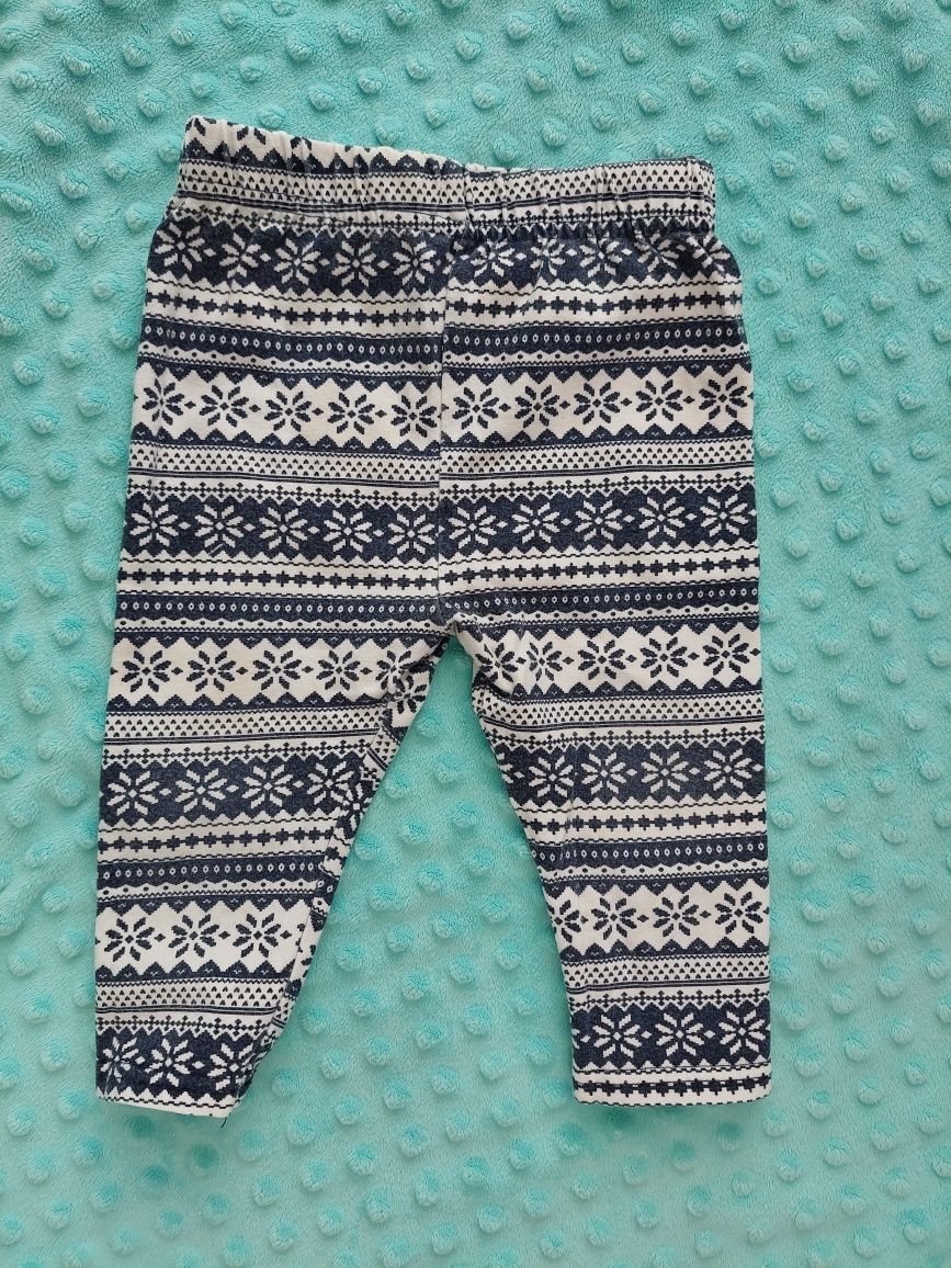 Legginsy w azteckie wzory marki pepco rozmiar 74