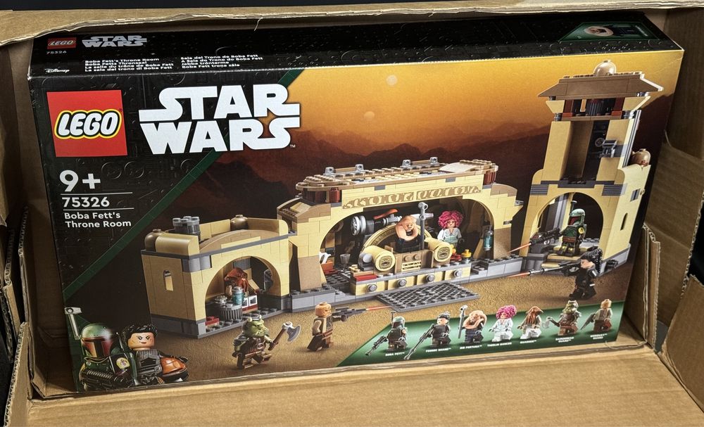 Lego Star Wars 75326 Sala tronowa Boby Fetta