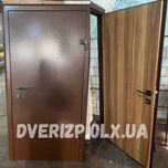 Двері вхідні RAL 7016/8017 всі розміри двери входные металл/мдф