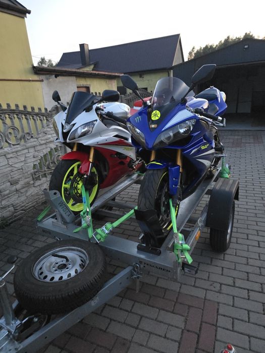 Przyczepka motocyklowa wynajem 2 motocykle