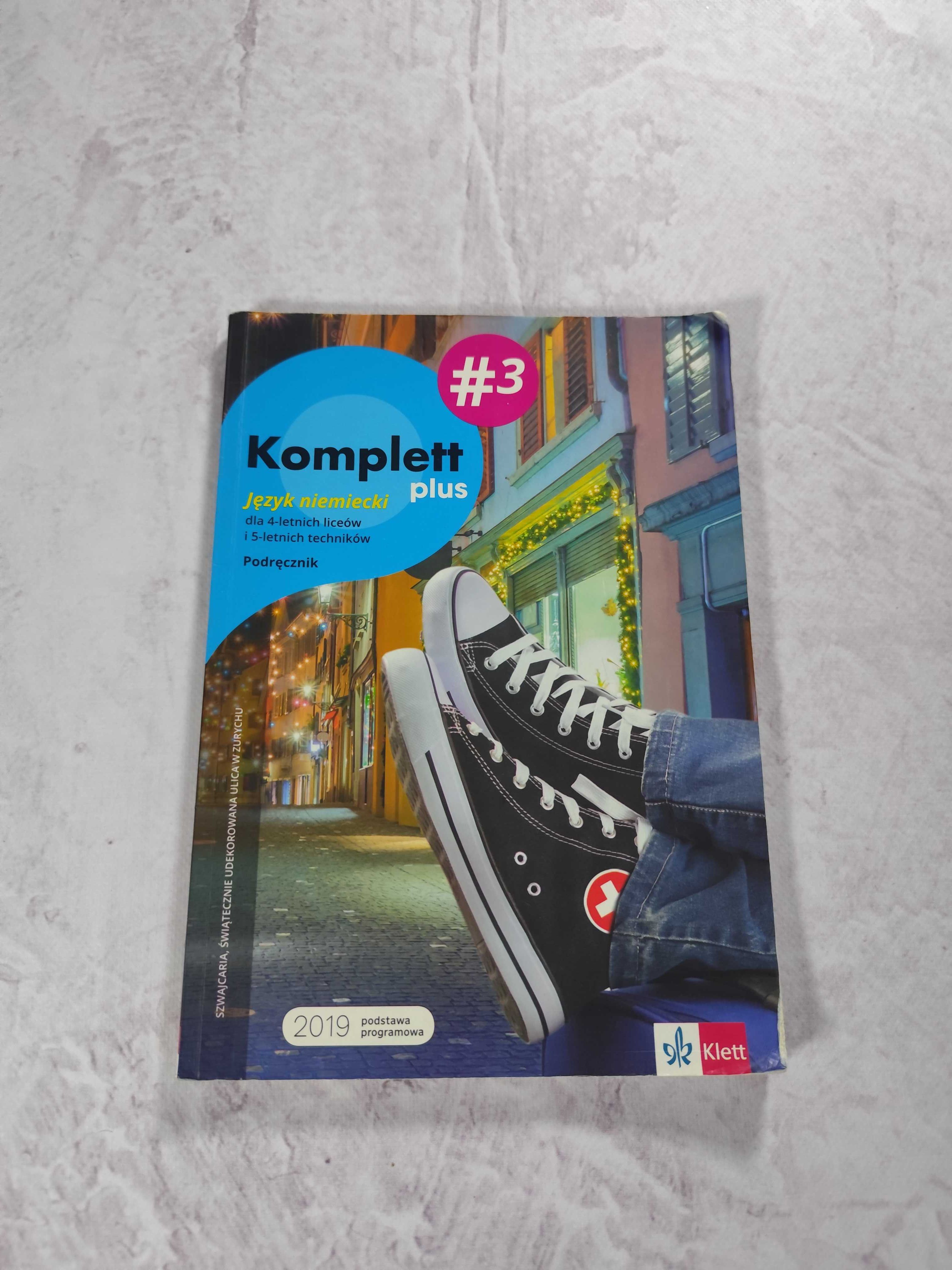 Komplett plus 3 podręcznik J.Niemiecki do 3 klasy technikum i liceum