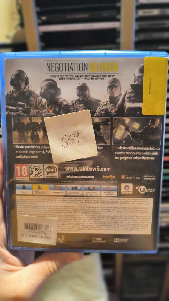 Tom Clancy's Rainbow Six Siege PS4