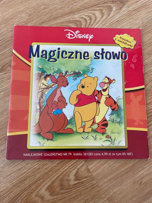 Książeczki dla dziecię z serii o kubusiu puchatku