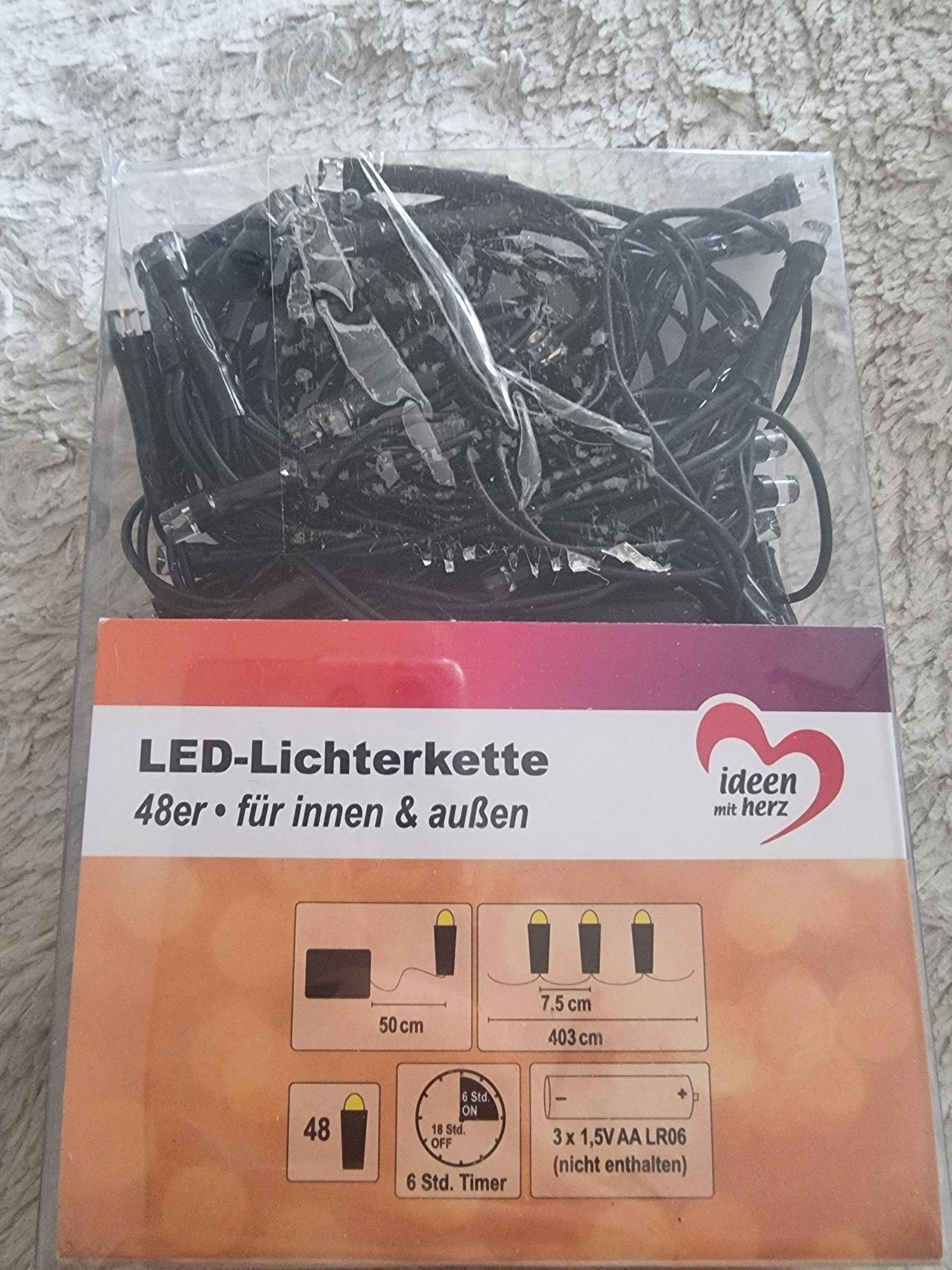 Lampki led na baterie