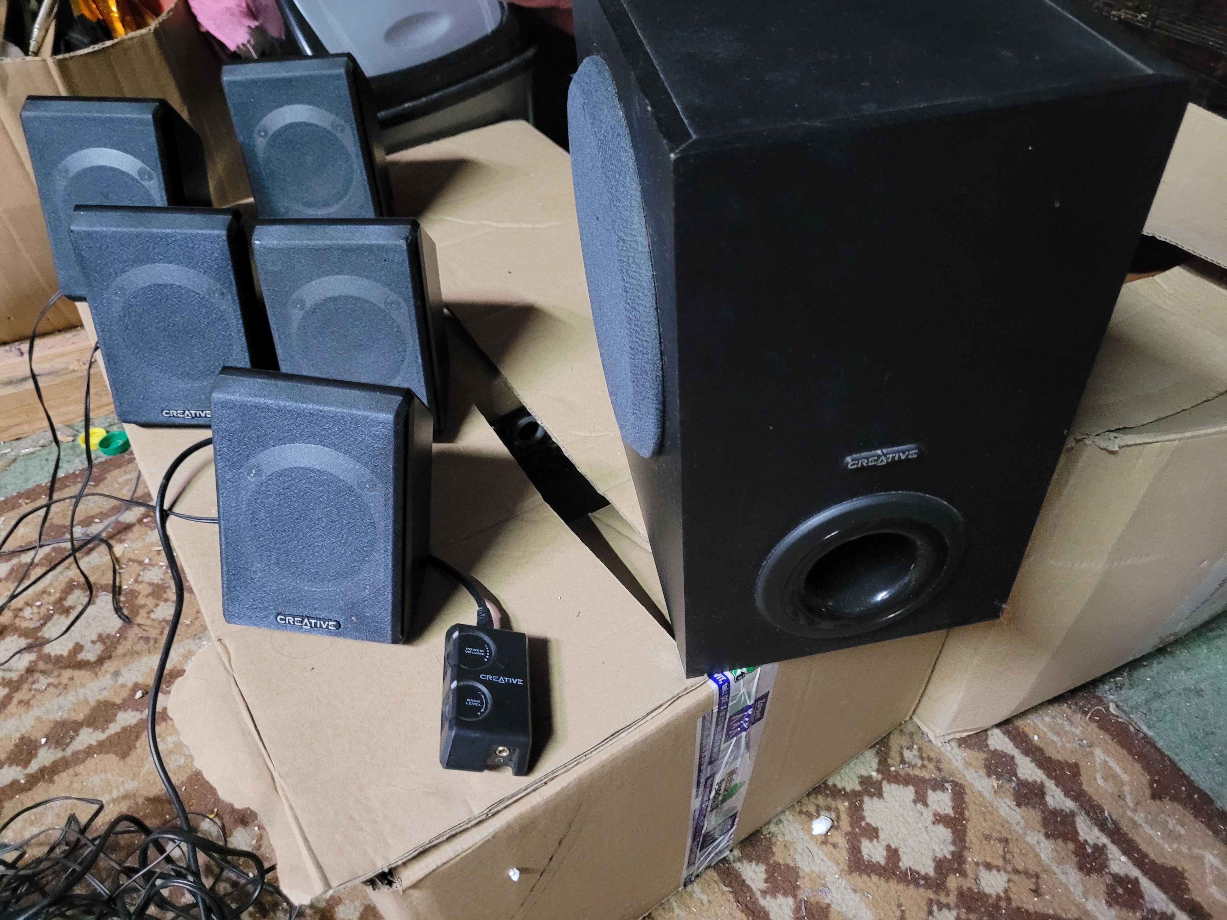 Głośniki 5.1 Creative P580 subwoofer