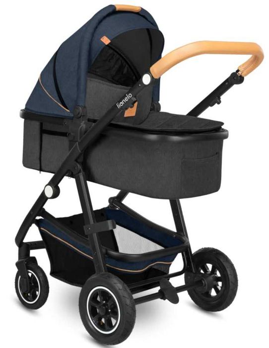 Wózek wielofunkcyjny 3w1 Lionelo Amber Blue Navy