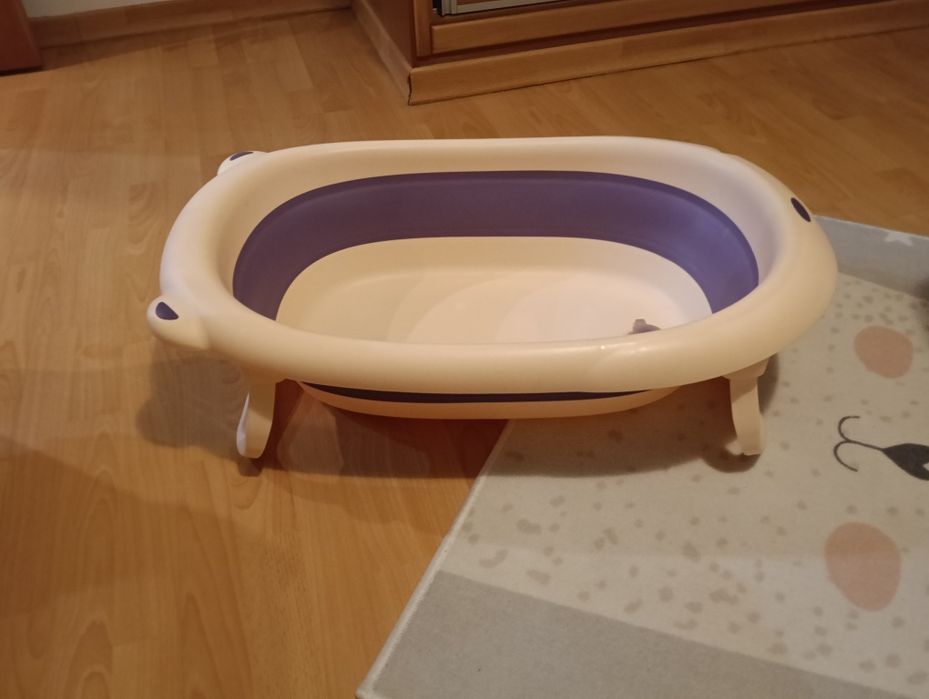 Banheira bebé dobrável