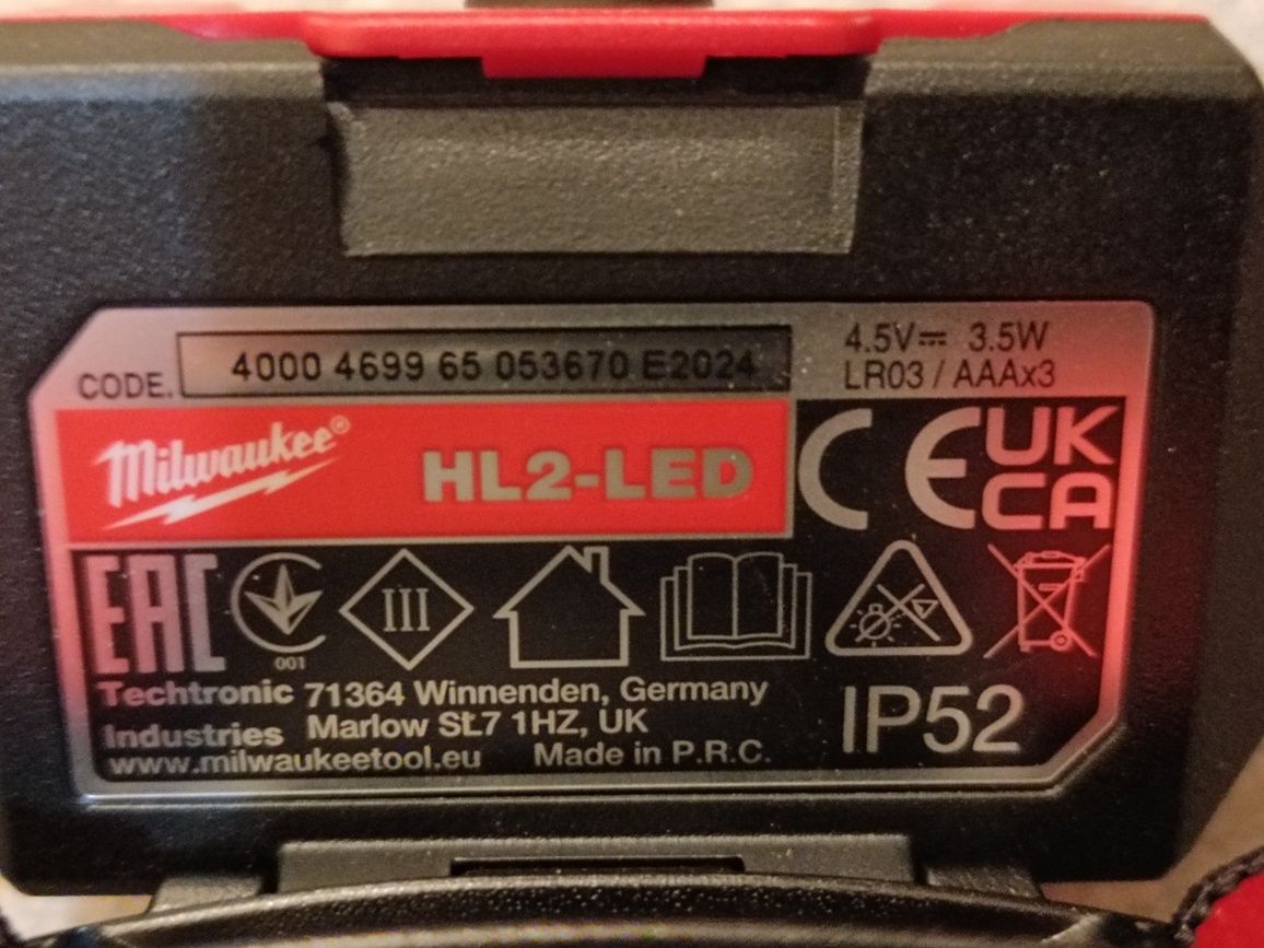 Milwaukee Latarka czołowa Milwaukee 350lm