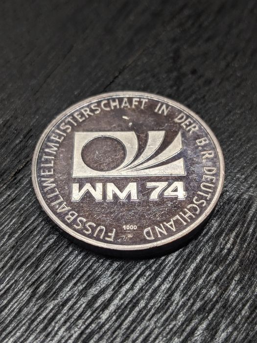 Medalha de Prata Mundial FIFA 1974