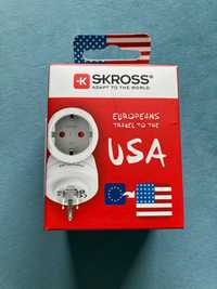 Nowy adapter podróżny do gniazdka Skross z Europy do USA
