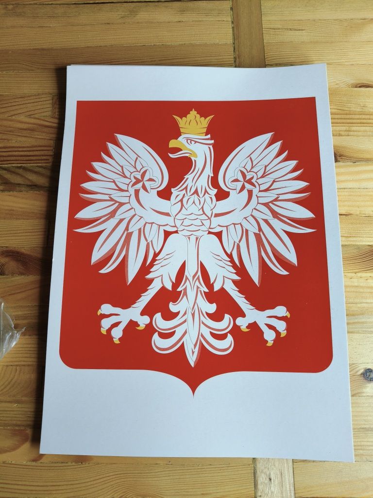 Obrazek Godło Polski na papierze 73