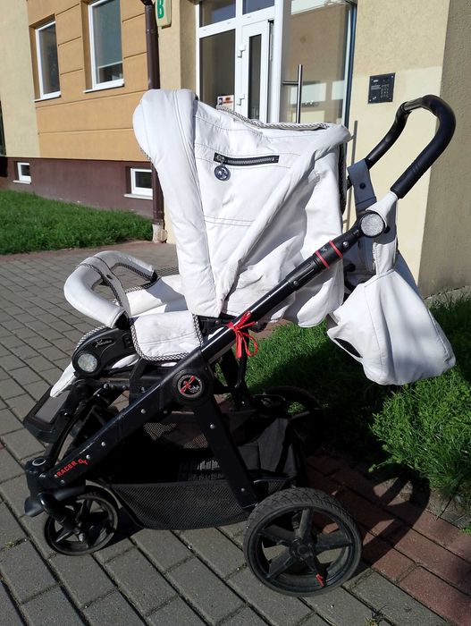 Hartan Racer GT + fotelik Cybex Aton5, zestaw 3w1 na zimę + dodatki