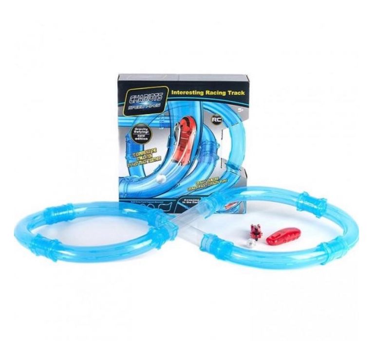 Дорога, запчасти 2 набора. Трубопроводные гонки Chariots Speed Pipes