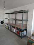 Estantes de arrumação,(garagem)