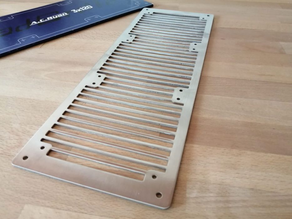 Watercooling - Grelha p/ radiador Refrigeração a àgua - aço inoxidável