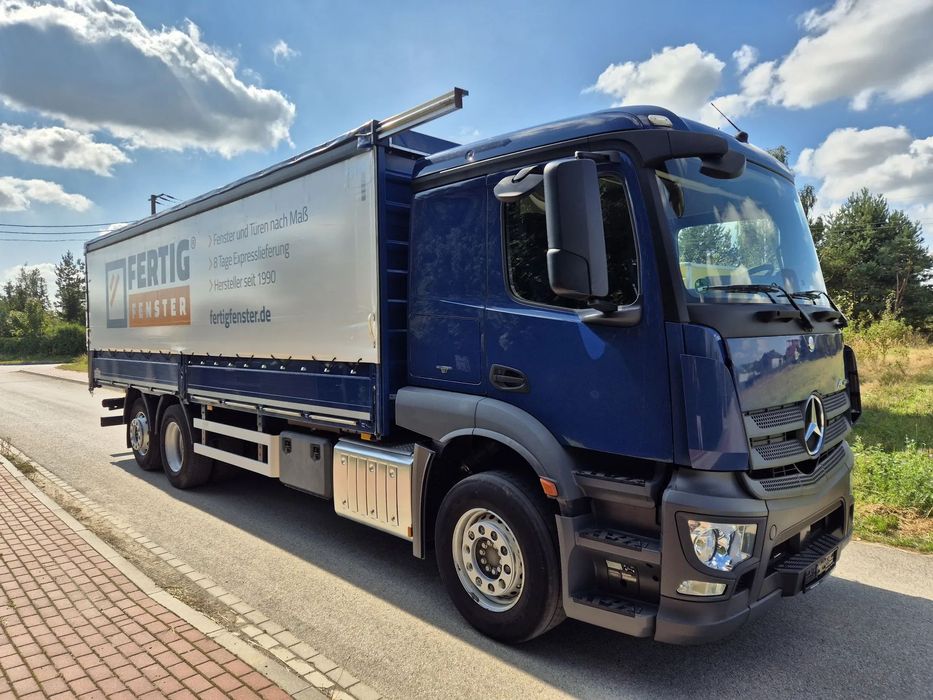 Mercedes-Benz Actros 2532 Burto-Firanka Skrzyniowy 6x2 Euro 6  ( Pomoc Drogowa Beczka Asenizacyjna Do przewozu stali MAN Scania )