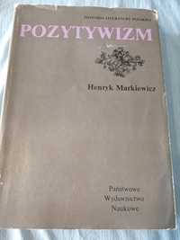 Książka,, Pozytywizm" H. Markiewicz