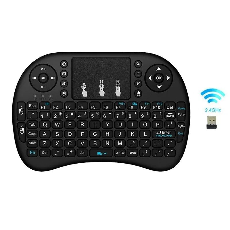 Mini Teclado QWERTY Wireless c/ rato