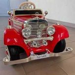 Pojazd Mercedes  Retro 4x4 do 100 kg   Z FUNKCJA JAZDY Z RODZICEM
