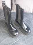 Botas Zara número  37 meio cano