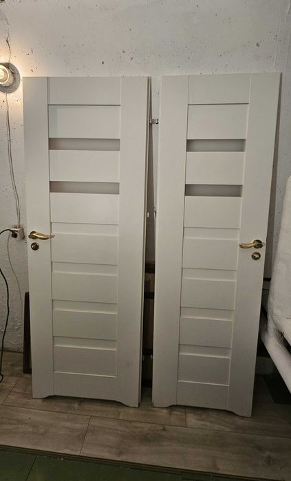 Drzwi Wewnętrzne z klamkami - skrzydła (5 sztuk)