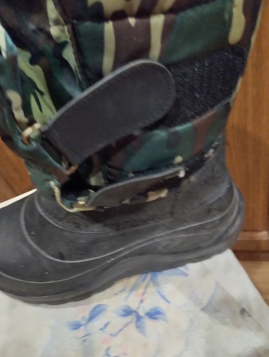 Сапоги резиновые с утеплением