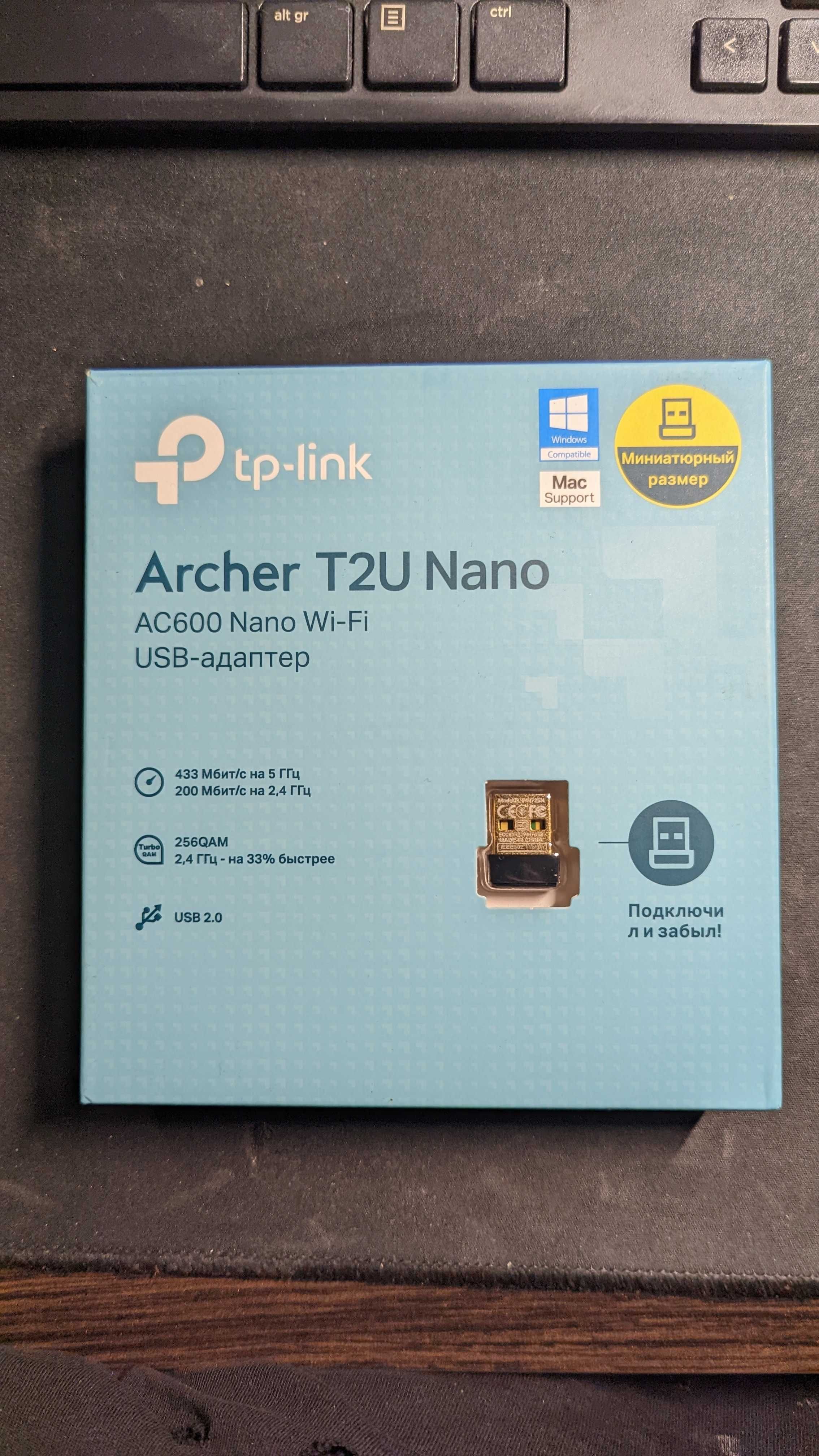 Беспроводной Wifi адаптер TP-Link Archer T2U
