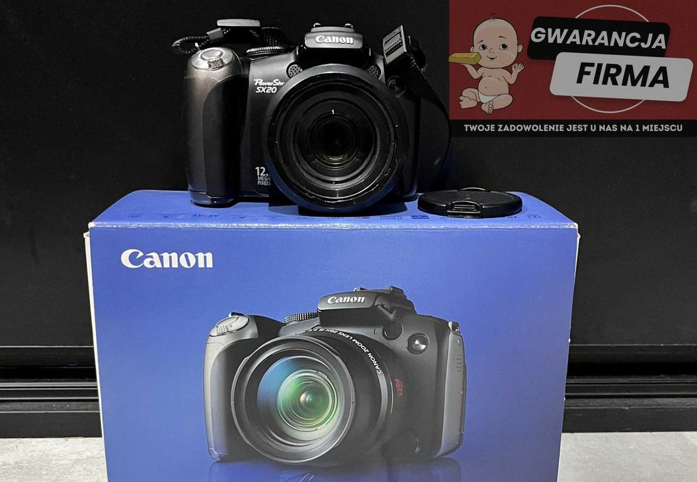 Aparat Cyfrowy Canon PowerShot SX20 IS