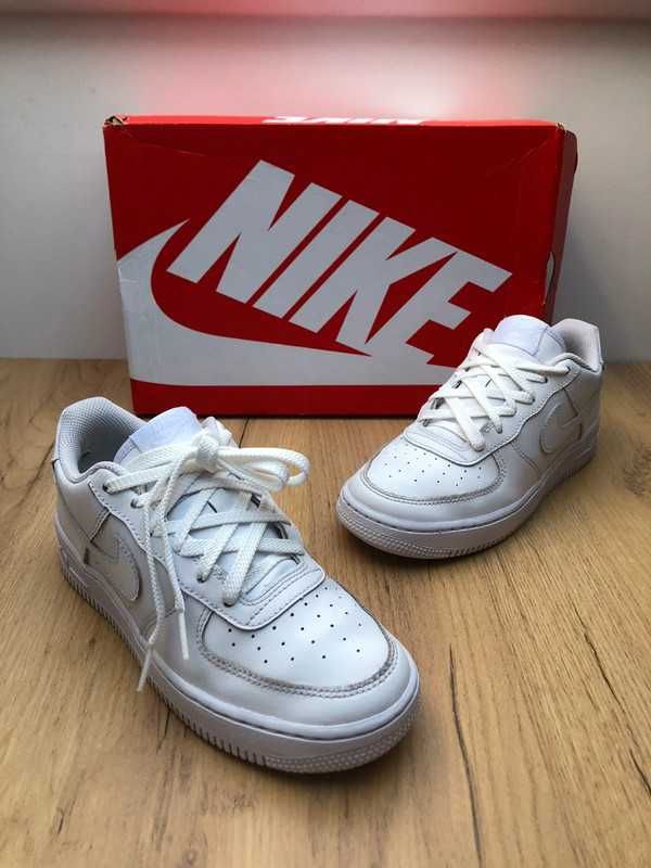 Buty Nike Air Force 1 Białe, Unisex, Rozmiar 38