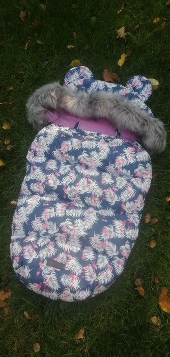 Śpiworek zimowy do wózka