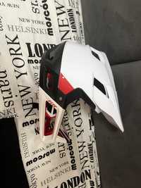 Kask Fox proframe L + Gogle fox main gray