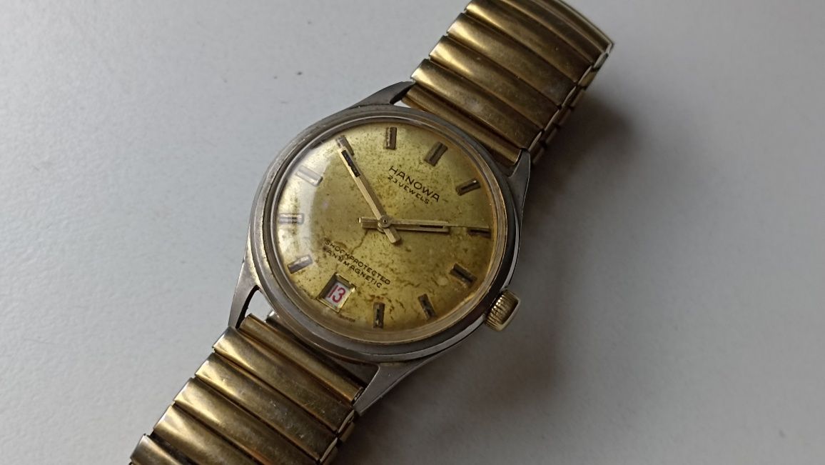 Годинник часы Hanowa ретро, 1965 р.