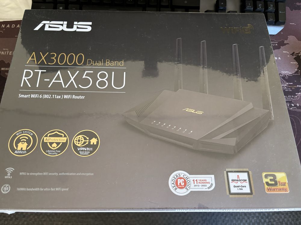 Router Asus AX-RT58U Wifi6