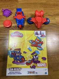 Zestaw ciastolina Play-Doh Marvel capitan America, SpiderMan