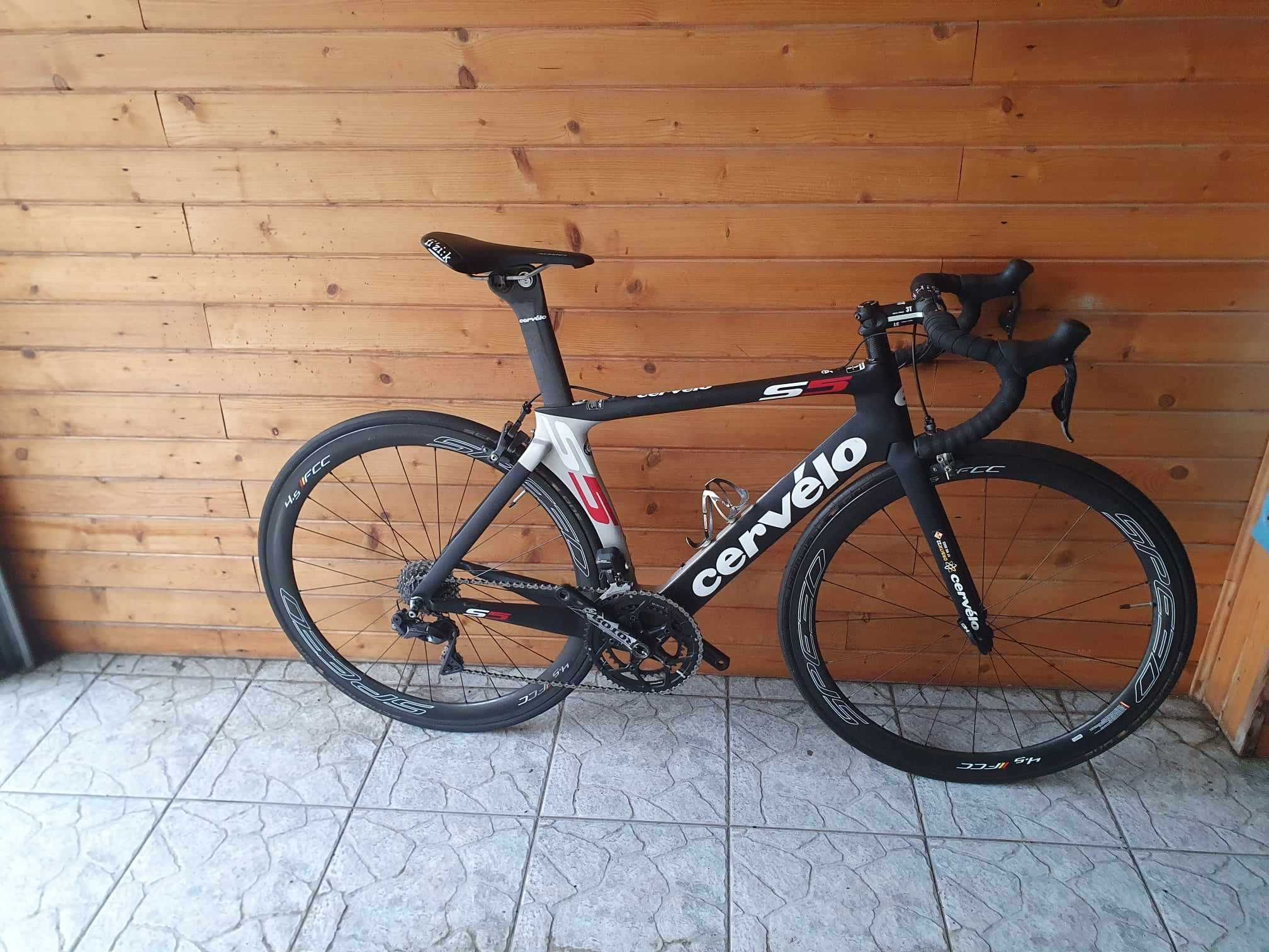 Cervelo S5, 2-11 Di2