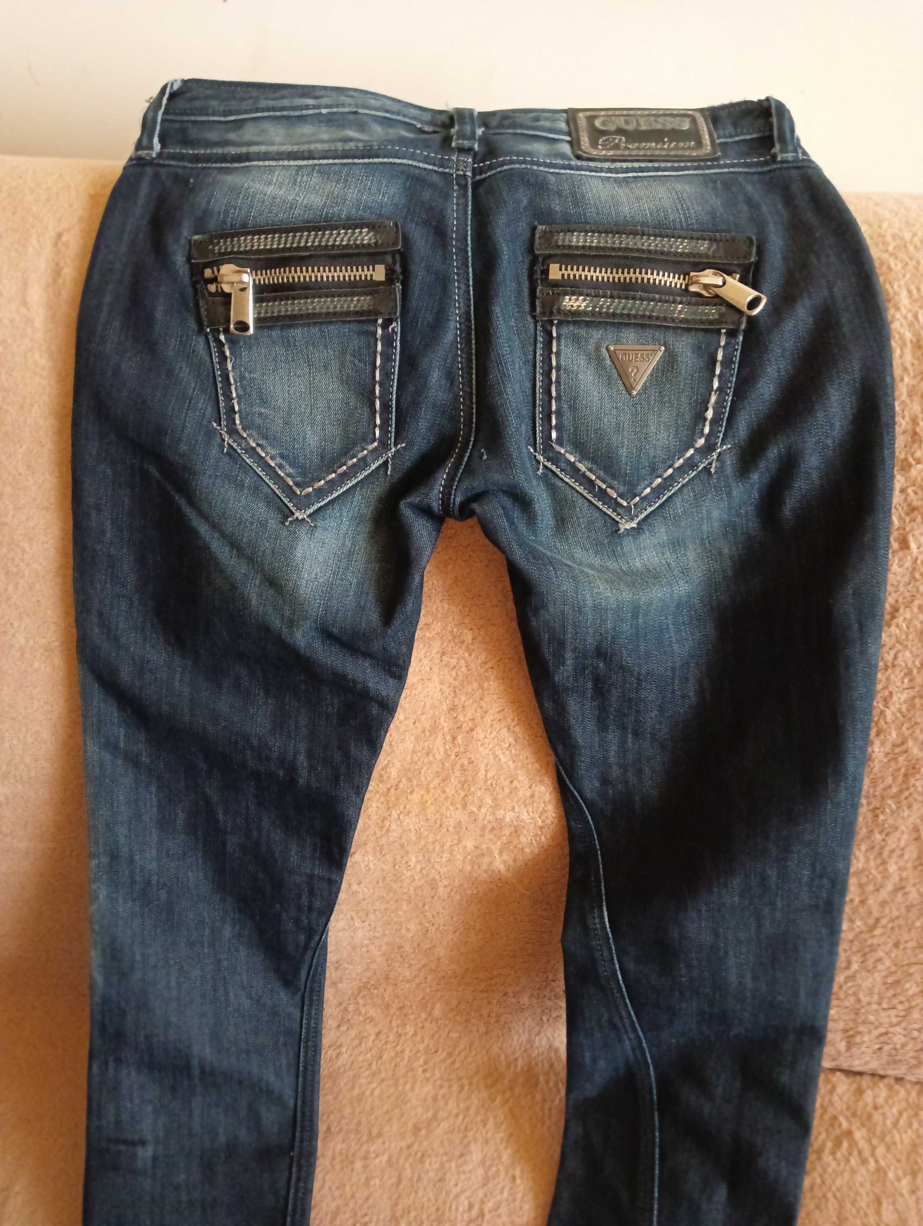 Spodnie damskie jeans Guess Premium