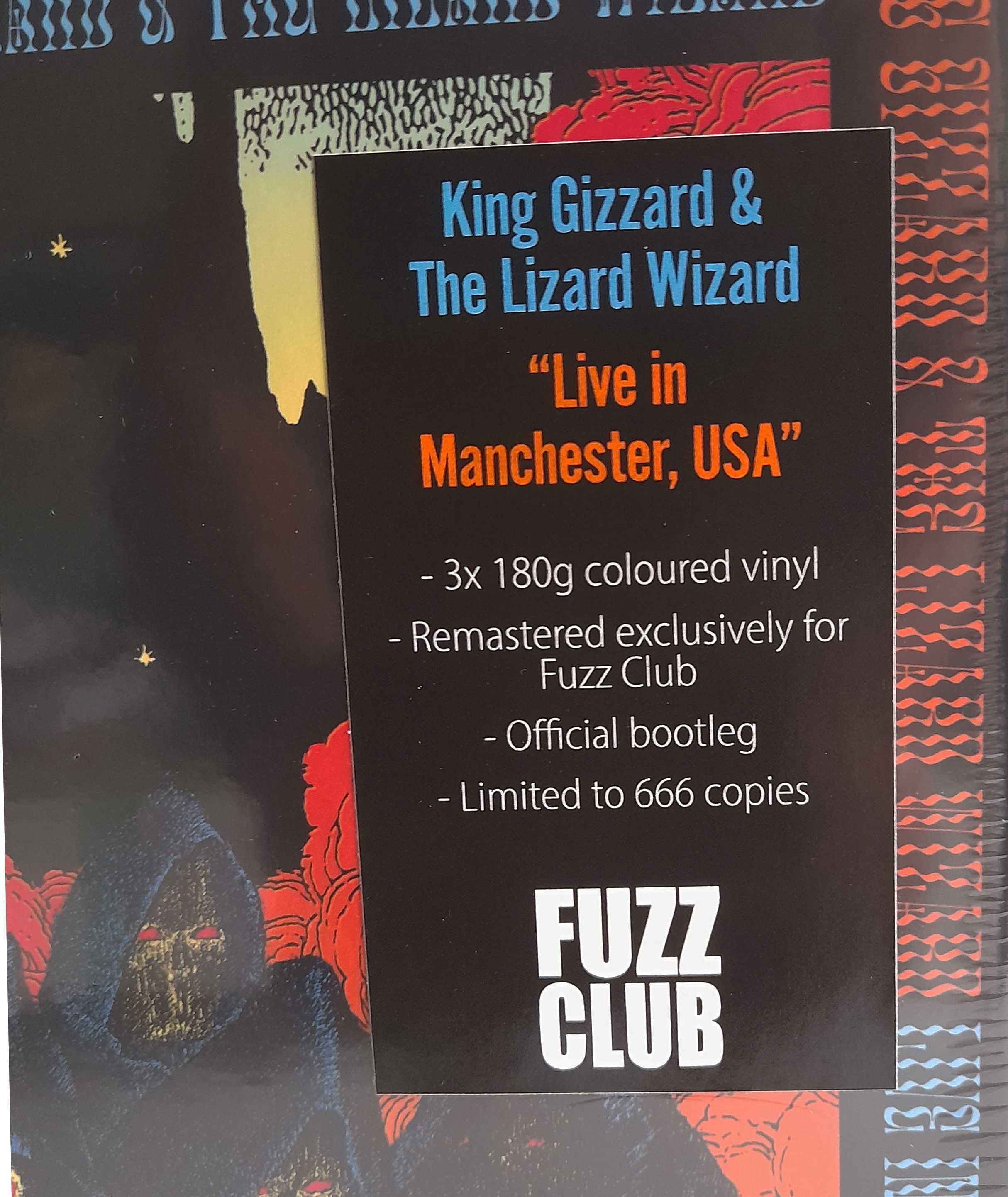 King Gizzard And The Lizard Wizard Box LPs Novo