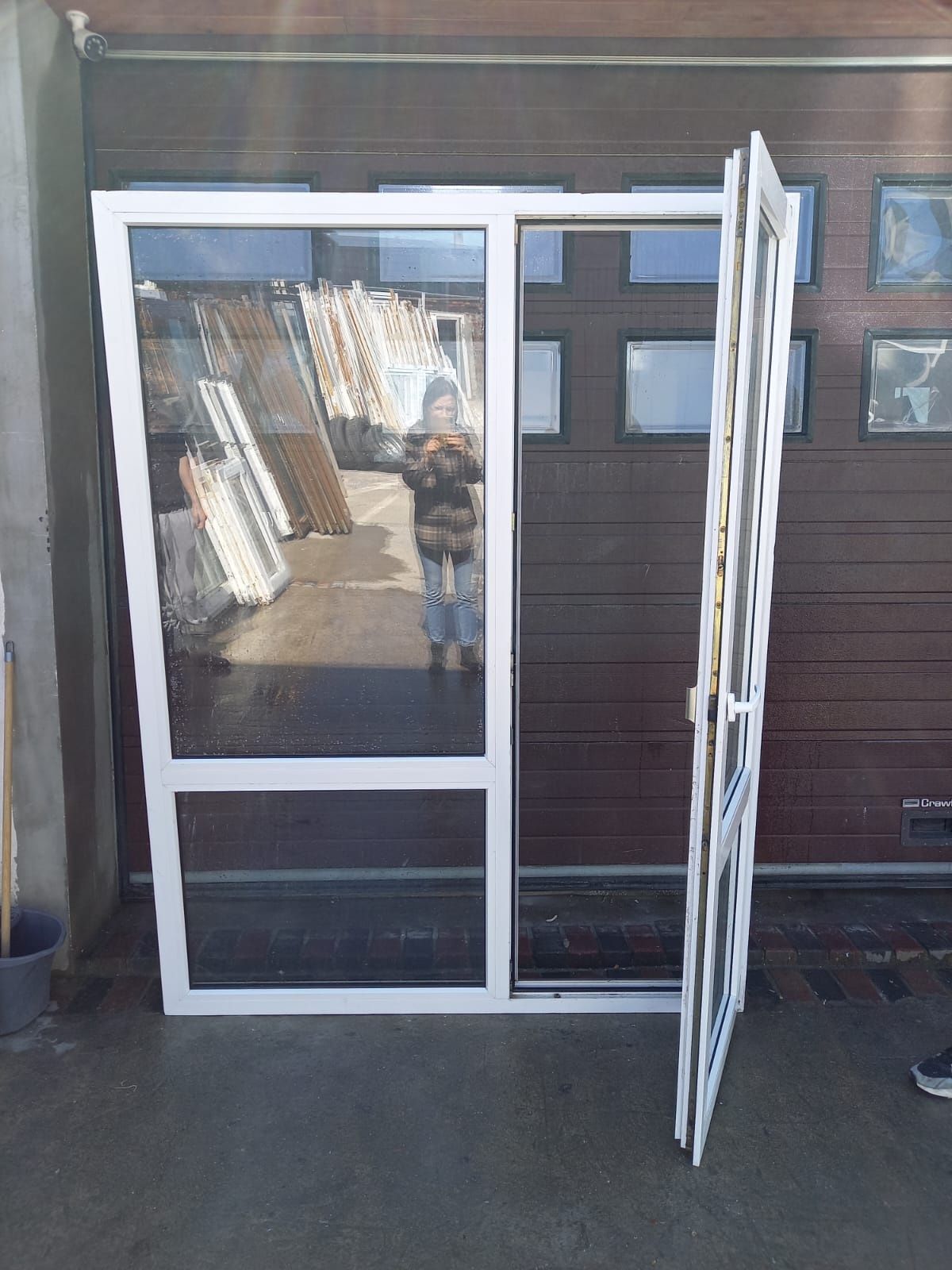 Okno drzwi tarasowe 172x225 pcv plastikowe z fixem DOWÓZ CAŁY KRAJ
