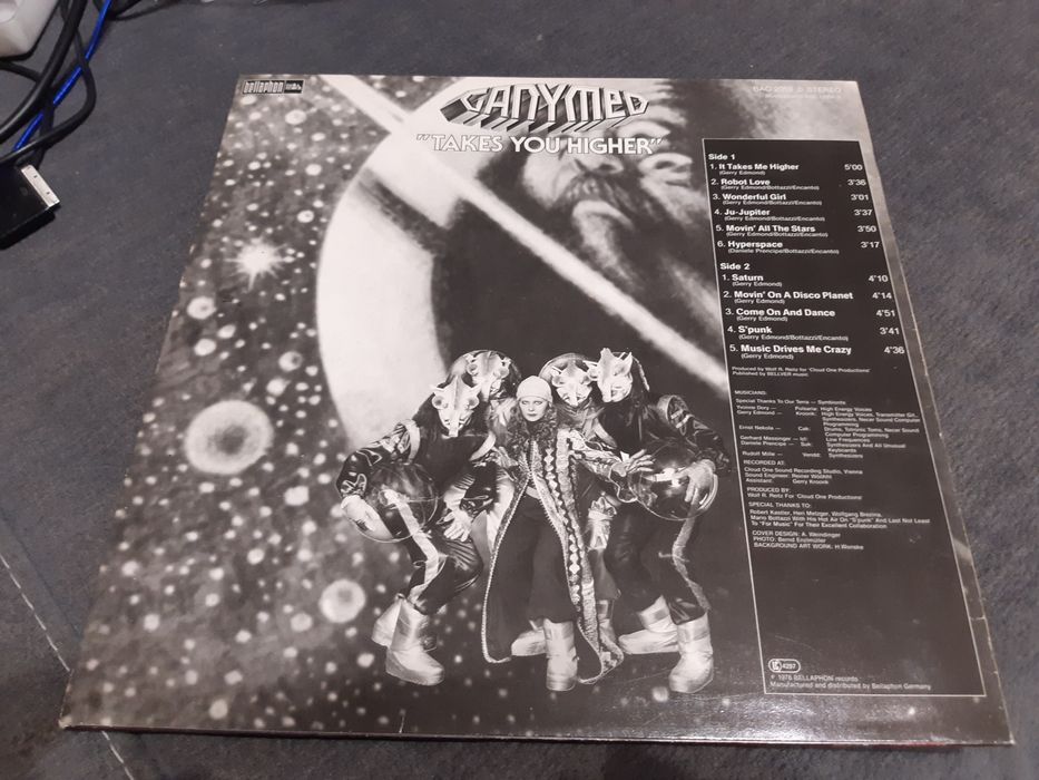 Ganymed/78/takes you higher/bacillus/ger/ex+/nm-