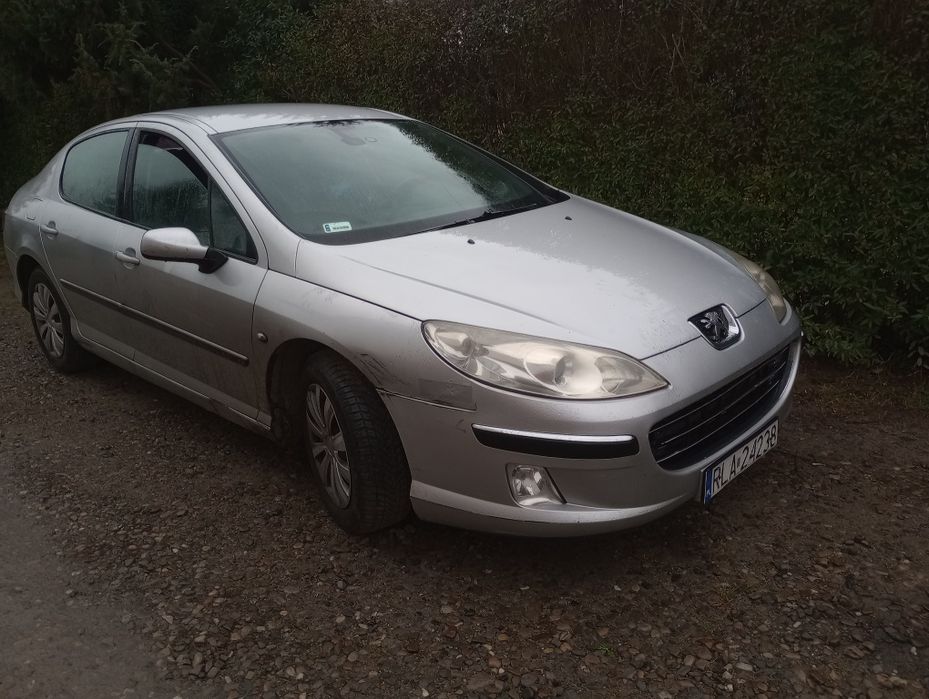 Peugeot 407 sedan 2.0 benzyna + LPG 2006 -uszkodzony pasek rozrządu