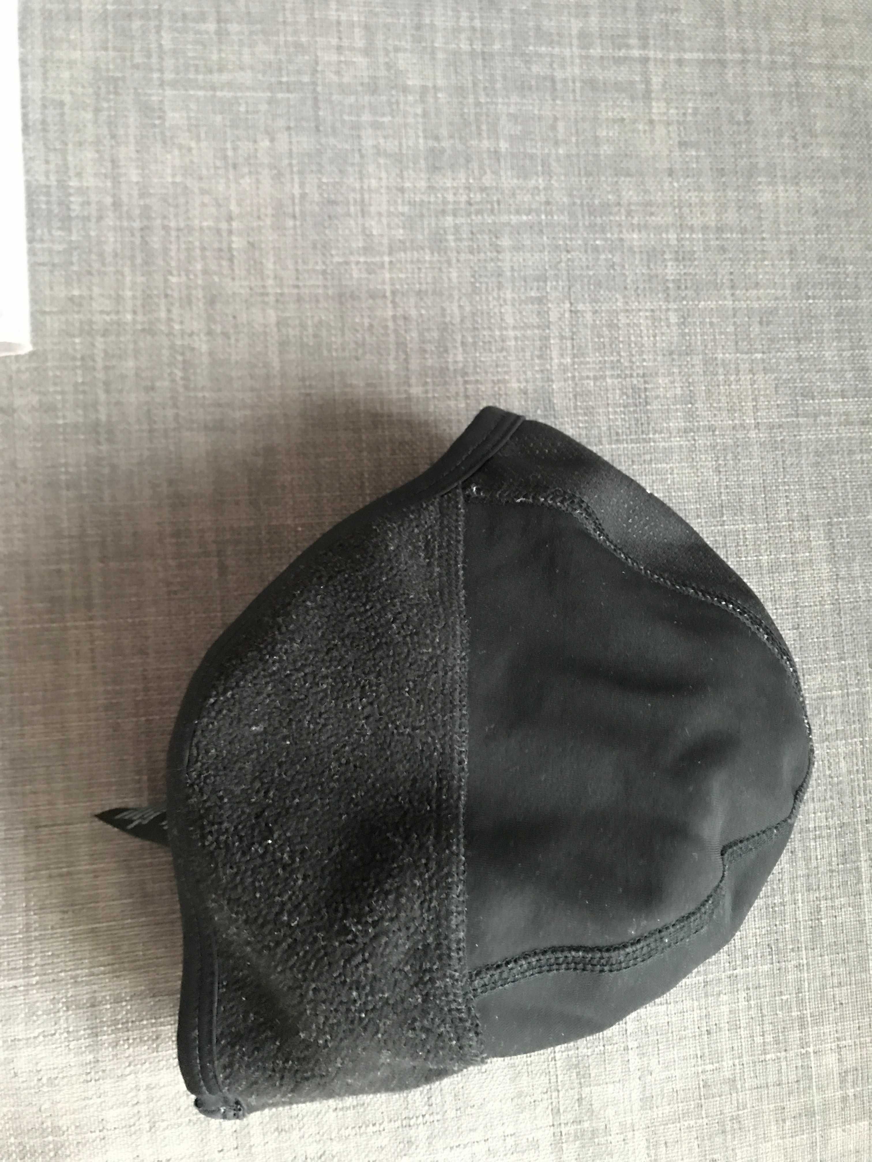Czapka pod kask FORCE FREEZE, czarna S-M
