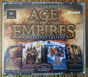 Age of Empires Collectors Edition 4 CD gra na PC klasyka