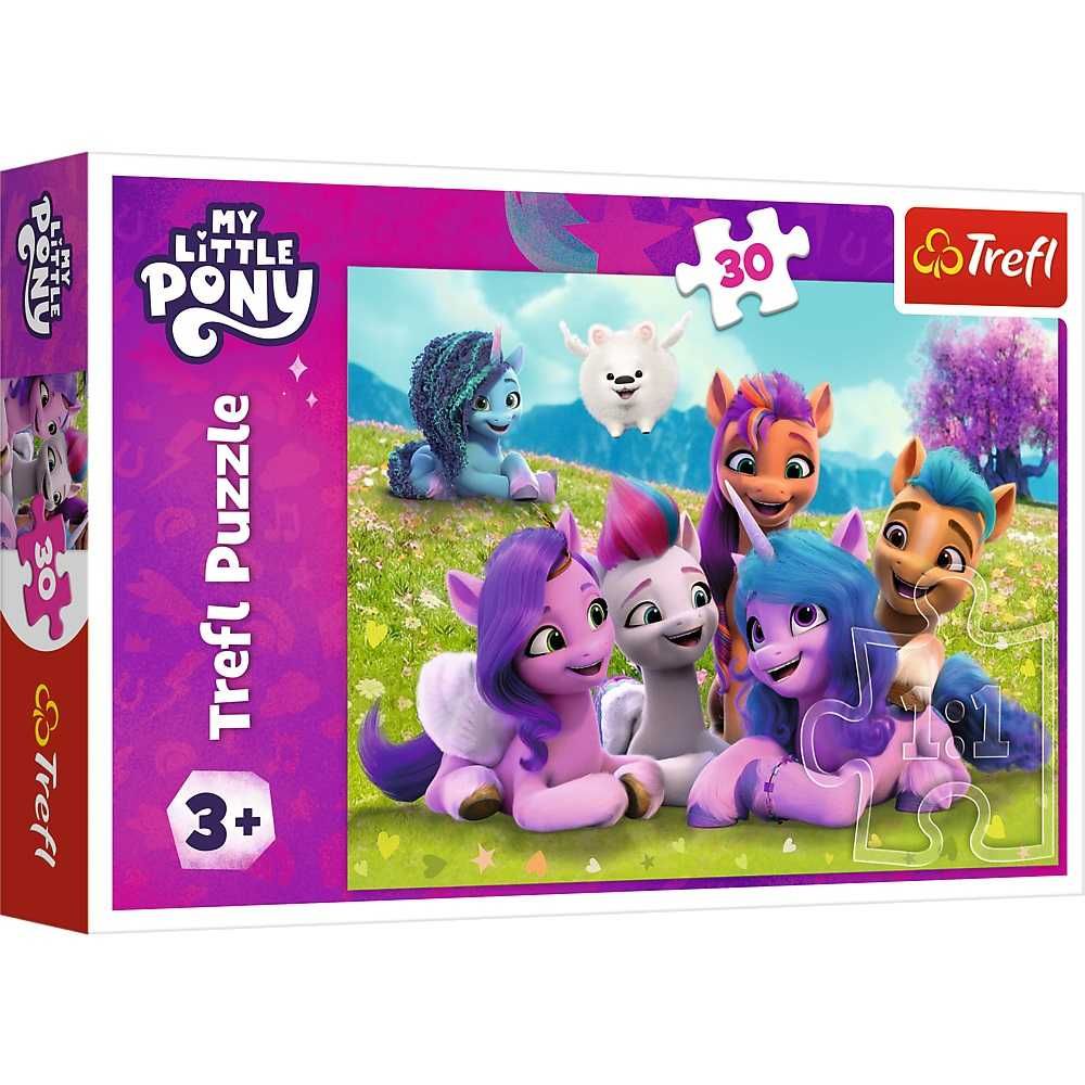 Trefl Puzzle 30 el. My Little Pony 18299 Przyjacielskie koniki Pony