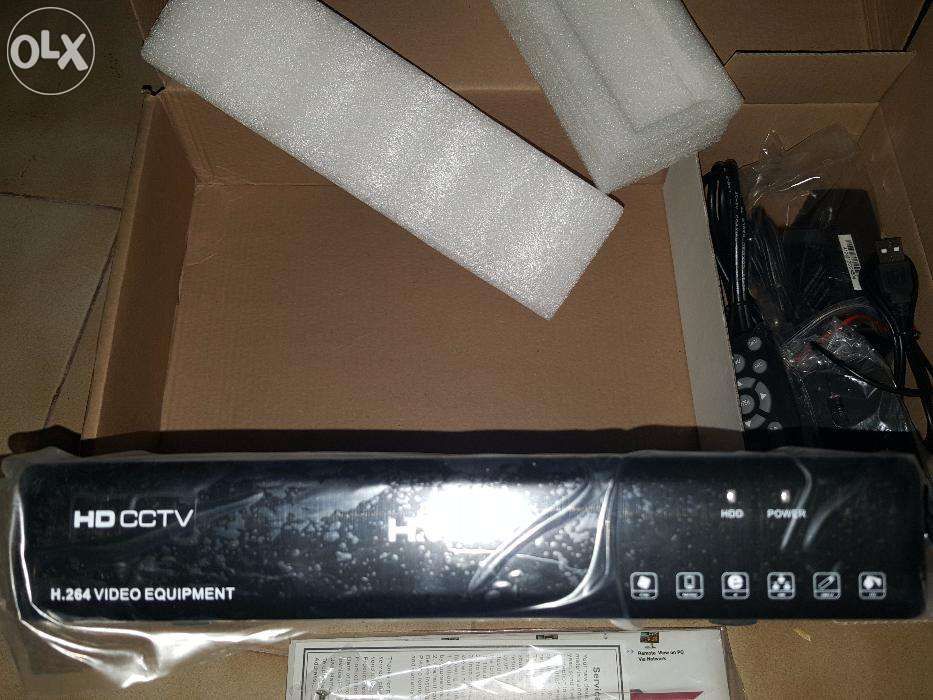 Kit Video Vigilancia HD DVR- 4 Camaras de 5MP. Excelente Qualidade