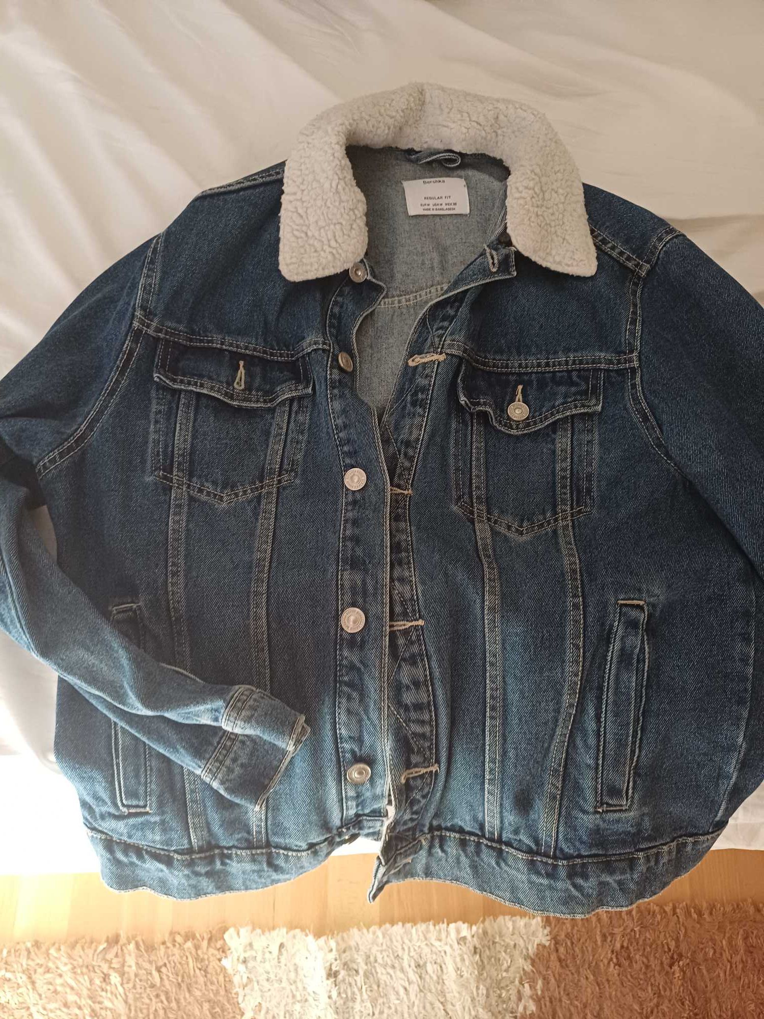 Casaco ganga bershka homem