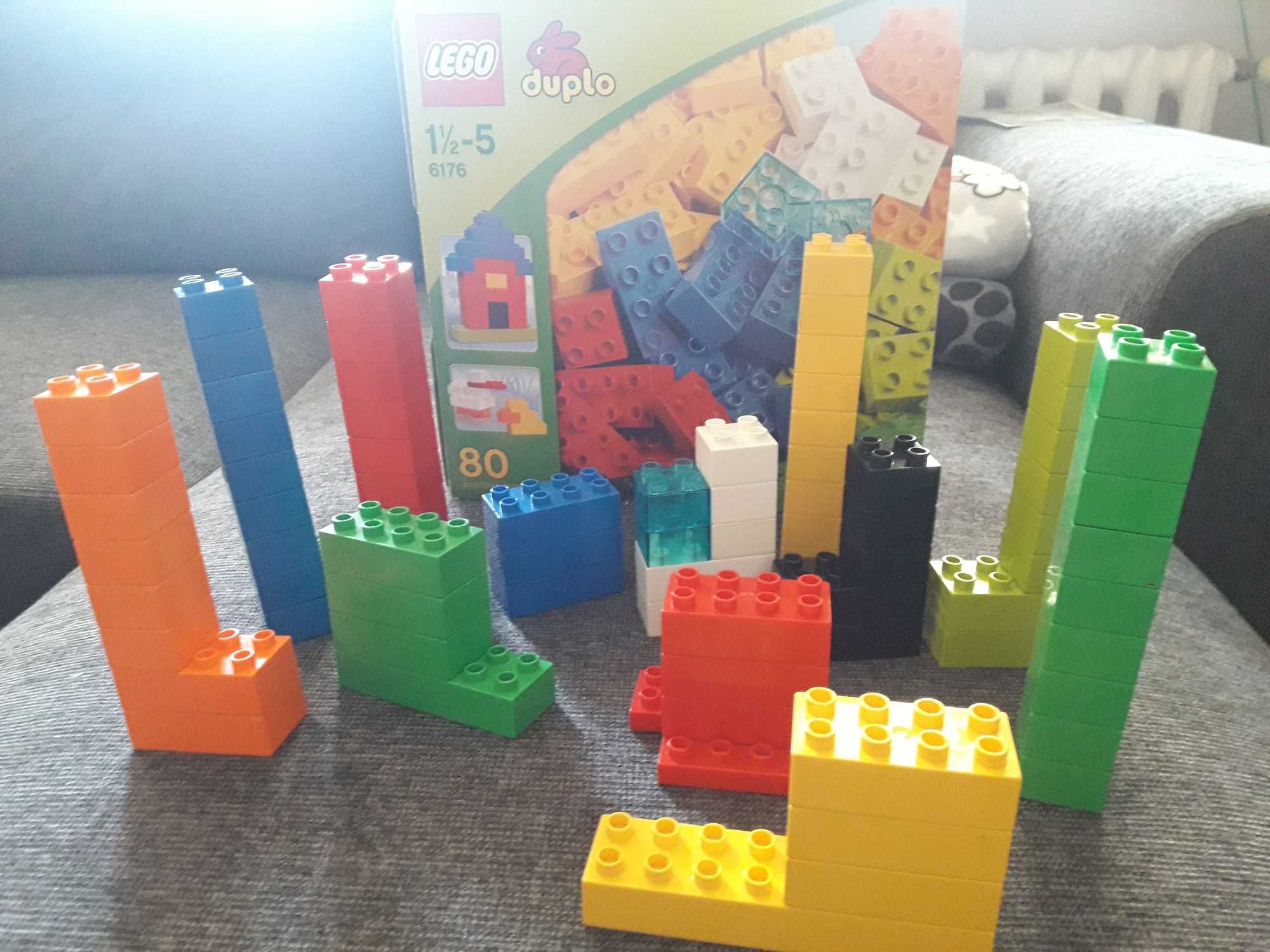 Lego Duplo 5480, 6176 - budowa miasta i klocki konstrukcyjne