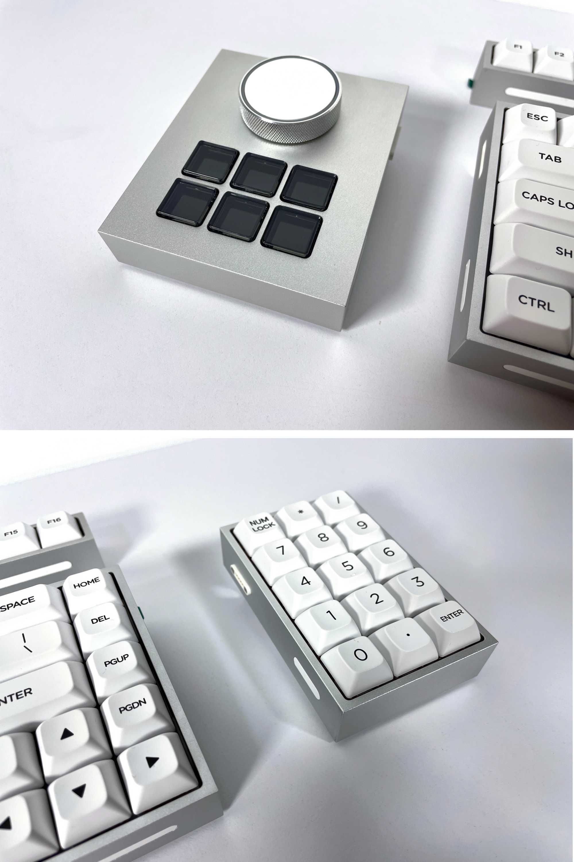 TMICE X Модульна механічна клавіатура Akko Cream Yellow Switches