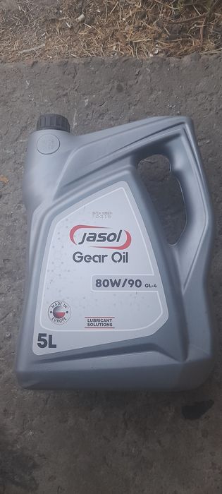 Масло трансмиссионное Jasol 80w/90 5l